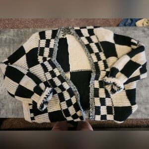 KyeMi checkered cardigan